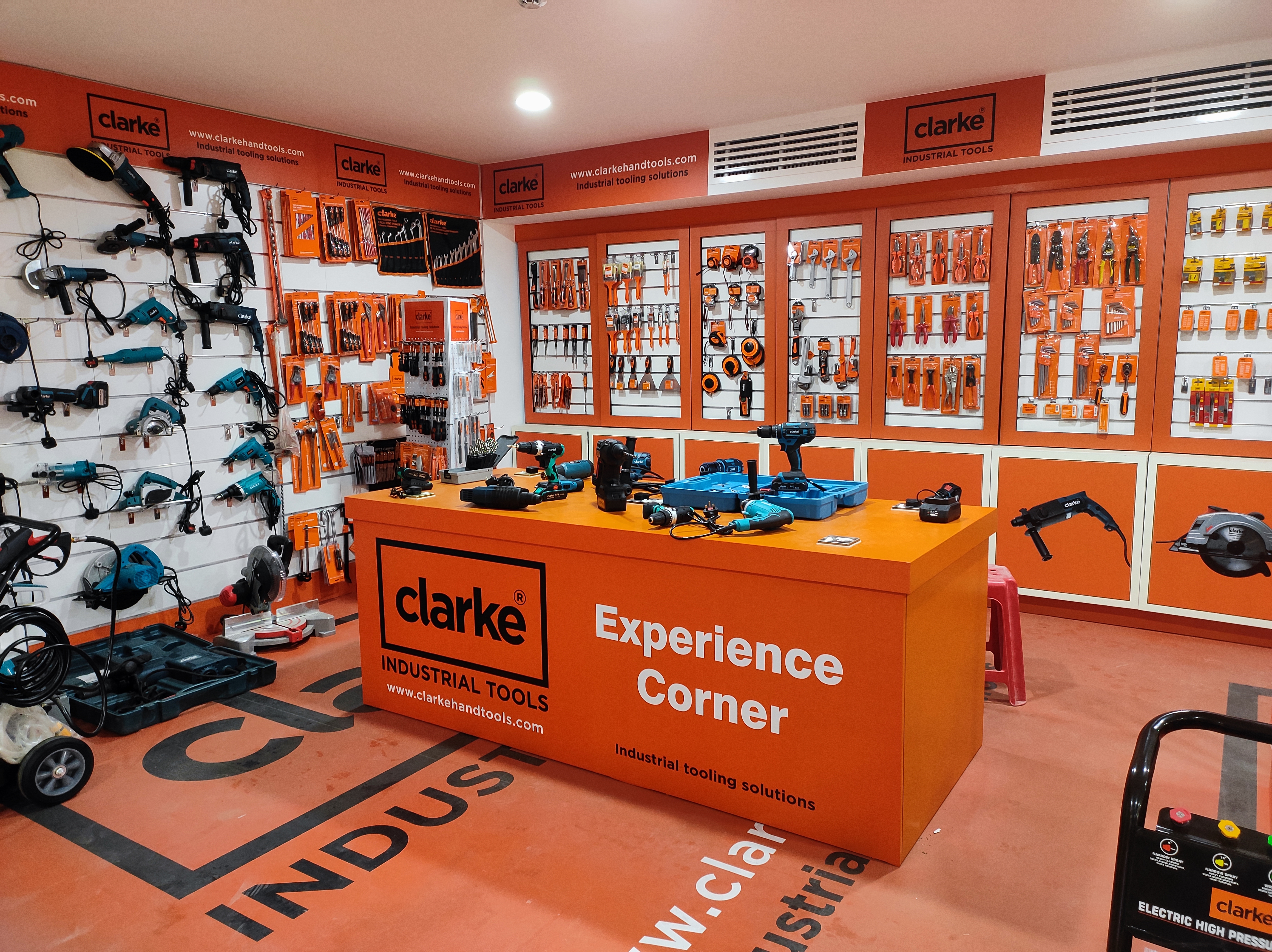 Clarke Products Presentation At Our New Showroom