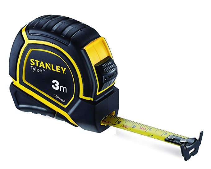 STANLEY-MEASURING TAPE RUBBER BODY 3,5 & 8 MTR